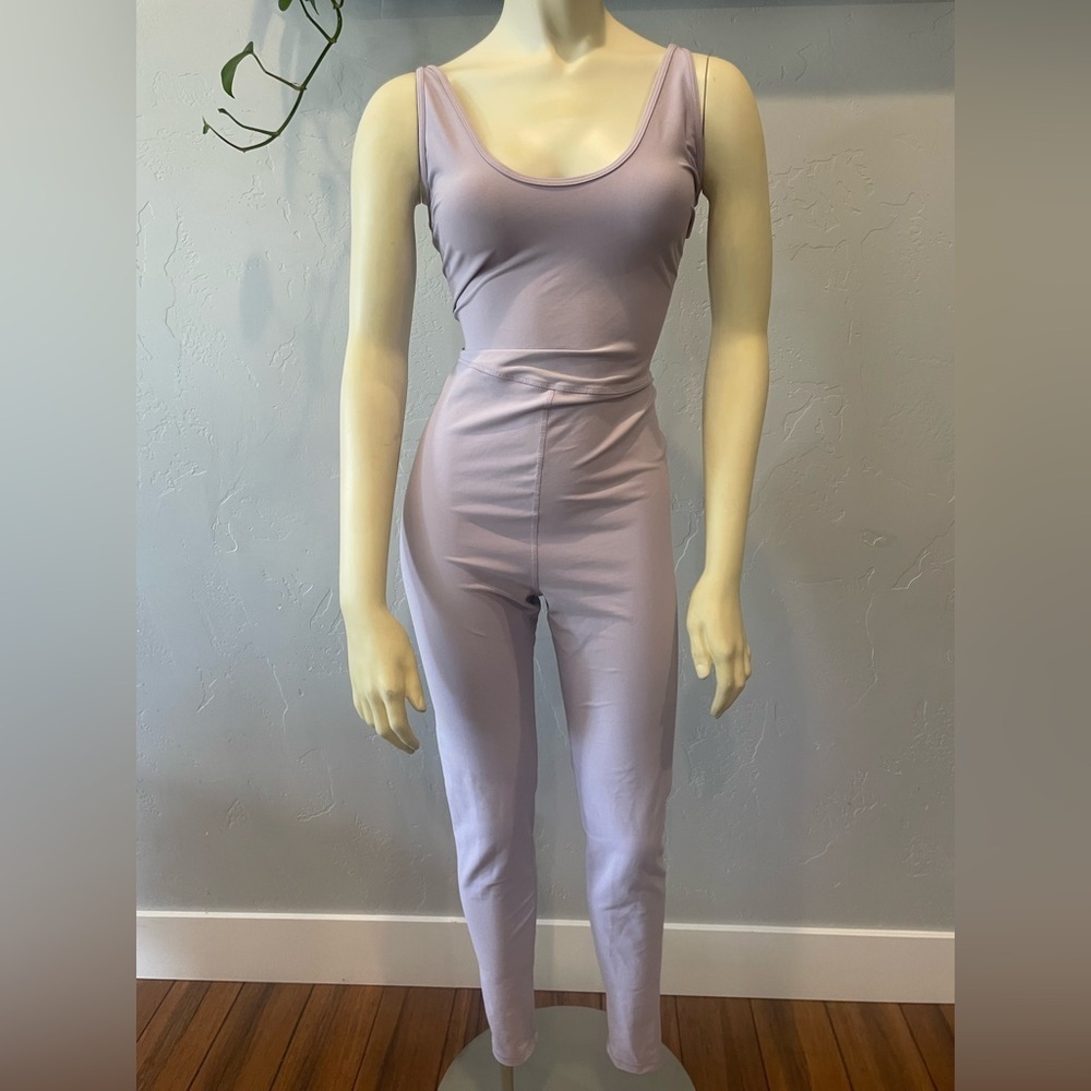 Gap body lavender cat suit size medium tall